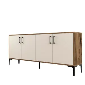 845HCT5305 Комода Kiev - Walnut, Cream