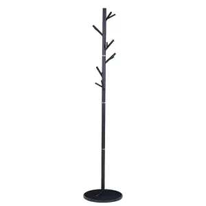 226-000012 Закачалка Marietta црна D37x177cm
