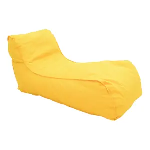 056-000109 Bean Bag Lara жолта 60x150x40cm