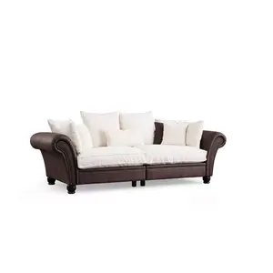 560ARE1561 Софа Lawrence Lounge - Brown, White