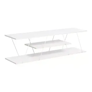 225-000031 Tars ТВ комода – Бела 120x30x33 cm