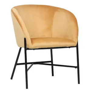 222-000019 Столицa Julia velvet yellow