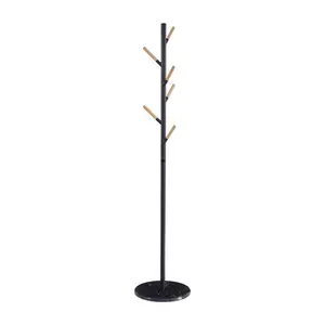 226-000025 Закачалка Ponziele црна D37x174cm