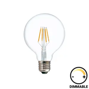 342-000071 LED сијалица G95 4W димирачка проѕирна
