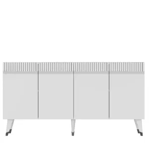 475OLV1740 Комода Defne - White, Silver