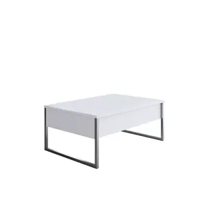 618BLY1351 Клуб Маса Luxe - White, Silver