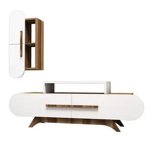 845HCT3053 ТВ Комода Rose S - Walnut, White