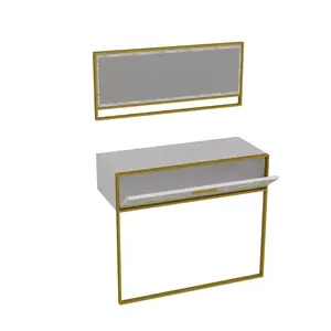 875ZNA3510 Тоалетна маса со ѕидно огледало Финикс