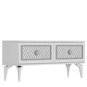 475OLV2648 Тв комода Arel - White, Silver