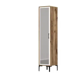 845HCT5405 Плакар Kumsal R - Walnut, White