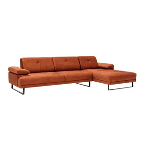 560ARE1214 Софа Mustang Small Right - Orange