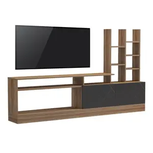 230-000068 ТВ комода Seruno даб 170x25x100cm