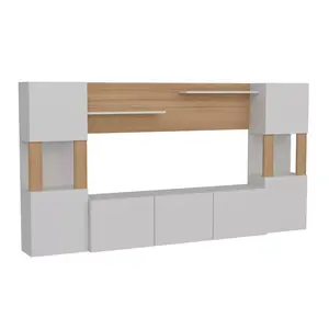 788DEC3094 ТВ Комода Lore - White, Teak