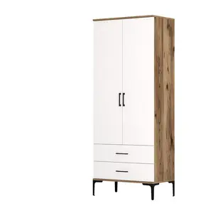 845HCT5415 Плакар Kumsal T - Walnut, White