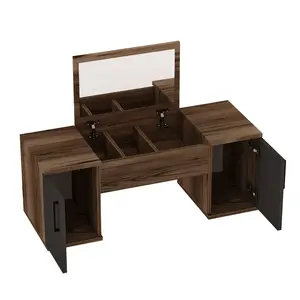 550ARN2794 Тоалетна маса Mercan - Light Walnut, Anthracite