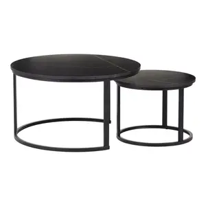 271-000043 Сет маси Солме Темен мермер