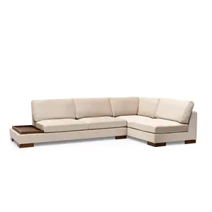 560ARE1158 Софа Tulip Corner Right With Pouf - Beige