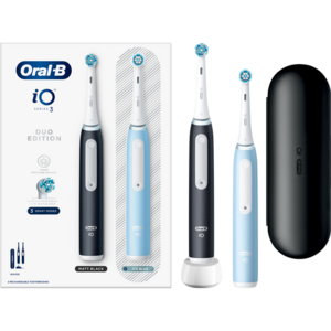 Oral-B iO Series 3 DUO pack (BLACK+BLUE) електрична четка за заби