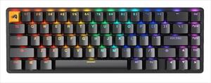 KEYBOARD MECHANICAL GLORIOUS TKL GMMK 2 RGB 65% Hot Swappable Fox Linear Switches, Black, GLO-GMMK2-65-FOX-B