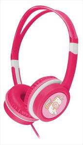 HEADPHONES GEMBIRD KIDS Pink, w/microphone 1x3.5mm jack, MHP-JR-PK