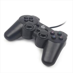 GAME PAD WIRED GEMBIRD, Vibration (for PC), Black, JPD-UDV-01