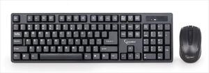 COMBO KEYBOARD AND MOUSE WIRELESS GEMBIRD Black, KBS-W-01