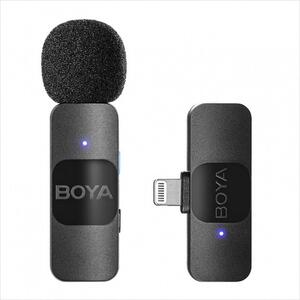 MICROPHONE WIRELESS BOYA BY-V1, USB-C receiver, black