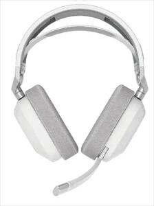 HEADPHONES CORSAIR Gaming-Headset HS80 MAX Wireless and Bluetooth PC/PS5/PS4 RGB w/microphone, White CA-9011296-EU