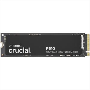 SSD M.2 1TB CRUCIAL P510 NVMe PCIe Gen5 11.000/9.500MB/s, CT1000P510SSD8