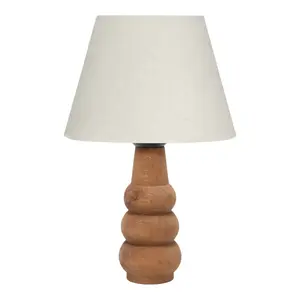 202-000128 Cabini ламба буково дрво-крем ткаенина