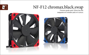 Noctua NF-F12 PWM chromax.black вентилатор