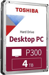 HDD 3,5" 4TB TOSHIBA P300 RED 5400RPM 128MB SATAIII HDWD240UZSVA