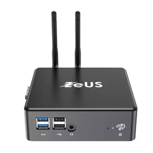 Zeus Mini PC MPI10-P23 Pentium G7505 3.50 GHz/DDR4/LAN/Dual WiFi/BT/HDMI/DP/USB C/ext ANT Refurbish