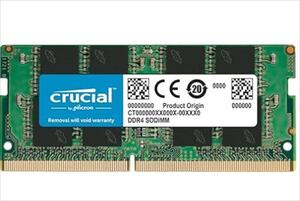 RAM SO DIMM DDR4 16GB 3200MHz CL22 CRUCIAL, CT16G4SFS832A