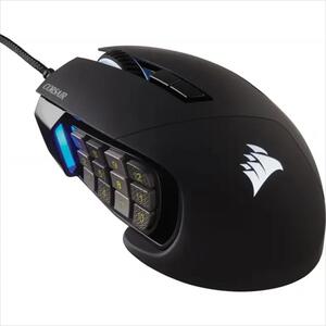 MOUSE WIRED USB CORSAIR Scimitar Elite RGB Gaming MOBA/MMO (17 buttons), Black, CH-9304211-EU