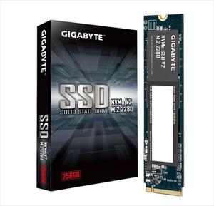 SSD M.2 256GB GIGABYTE, NVMe V2,  1.900/1.200MB/, G3NVMEV2256G