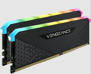 RAM DDR4 16GB (2x8GB) 3200MHz CORSAIR Vengeance RGB RS Black ,CMG16GX4M2E3200C16