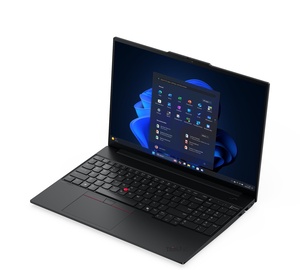Lenovo ThinkPad E16 Gen 3, 21ST004LSC, 16" WUXGA IPS, AMD Ryzen 5 220, 16GB RAM, 512GB PCIe NVMe SSD, AMD Radeon 740M Graphics, Windows 11 Pro, лаптоп