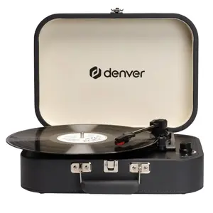 DENVER VPL-130DGR dark/gray грамофон
