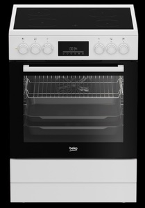 Beko FBM 67300 WDS шпорет, 72L, A, 4 стаклокерамички зони, Steamshine