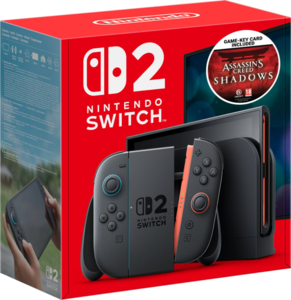 NINTENDO SWITCH 2 Blue/Red Joycon + Bundle Assassin's Creed Shadows гејминг сет