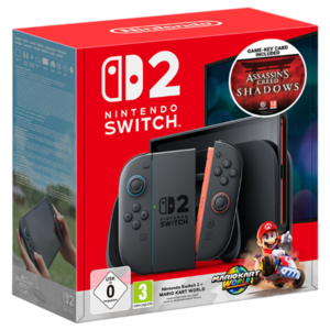 NINTENDO SWITCH 2 Blue/Red Joycon + Bundle Mario Kart World & Assassin's Creed Shadows гејминг сет