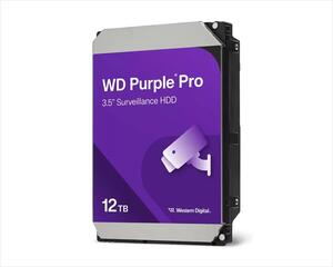 HDD 3,5" 12TB WD PURPLE PRO 7200RPM 512MB 24x7 SATAIII WD122PURP