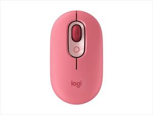 MOUSE WIRELESS LOGITECH POP MOUSE Heartbreaker Rose, w/Emoji, only Bluetooth, Logi Bolt ready, 910-006548