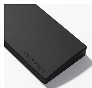 KEYBOARD WRIST REST SILICON KEYCHRON V1/V2/Q2/Q9/Q1 Pro/Q2 Pro, Black, PR47