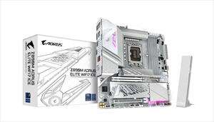 MB 1851 Z890M AORUS ELITE WIFI7 ICE GIGABYTE, 4xDDR5 9200MHz(OC), PCIex16 5.0, PCIex4 4.0, 3xM.2, 4xSATAIII, DP, HDMI, 2.5GbE LAN, WIFI 7, BT 5.4