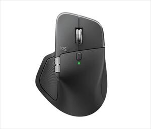 MOUSE WIRELESS USB LOGITECH MX Master 4 w/Bluetooth Multi-device, graphite, Bolt, 910-007562