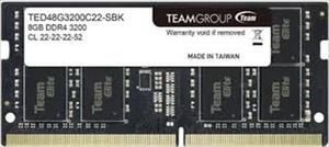 RAM SO DIMM DDR4 8GB 3200MHz TEAM GROUP TED48G3200C22-SBK BULK