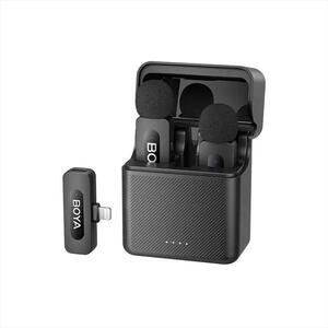 MICROPHONE WIRELESS SYSTEM BOYA BY-V30, 2xMIC, USB-C receiver, Black, BY-V30