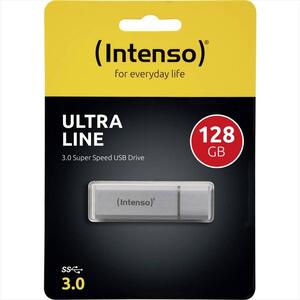 USB Flash Drive 3.2 Gen1 128GB INTENSO ULTRA LINE  ,Silver, 3531491